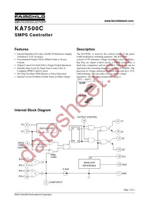 KA7500CDTF datasheet u0441u043au0430u0447u0430u0442u044c u0434u0430u0442u0430u0448u0438u0442.
