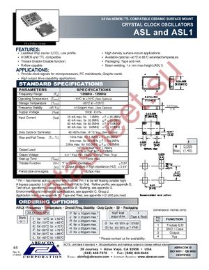 ASL-117-20.000MH datasheet  