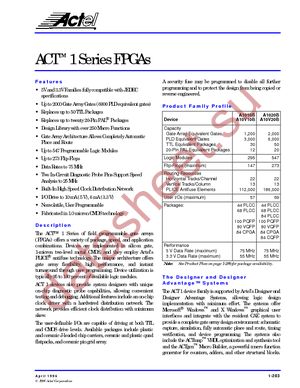 A1010B-PLG44C datasheet  