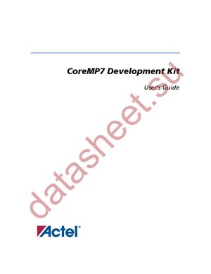 COREMP7-1000-DEV-KIT datasheet  