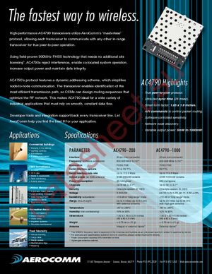 SDK-AC4790-1000M datasheet  