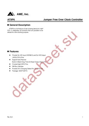 ATXP6G datasheet  