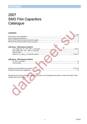 LDECD3470KA5N00 datasheet  