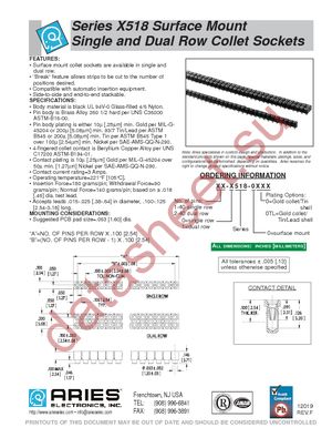 01-0518-11H datasheet  