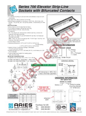 02-7250-10 datasheet  