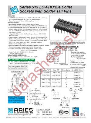 08-2513-10 datasheet  