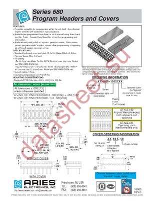 10-680-190T datasheet  