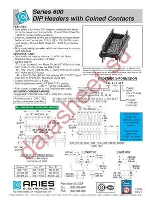 20-600-21 datasheet  