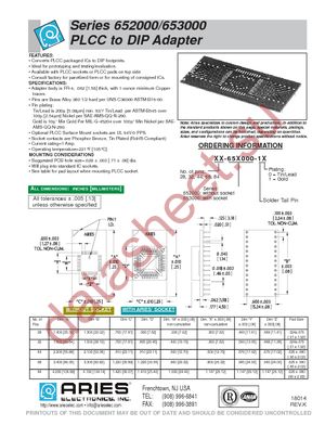 32-652000-10 datasheet  