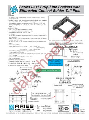 37-0511-10 datasheet  