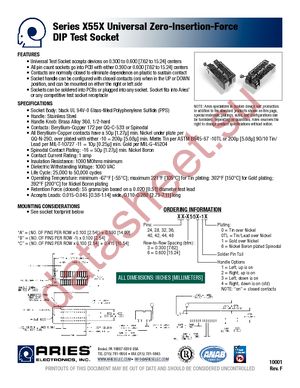 40-3554-11 datasheet  