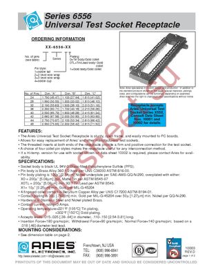 42-6556-10 datasheet  