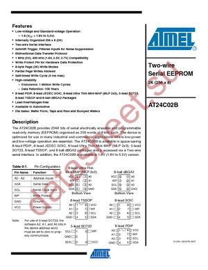 AT24C02BY6-YH-T datasheet  