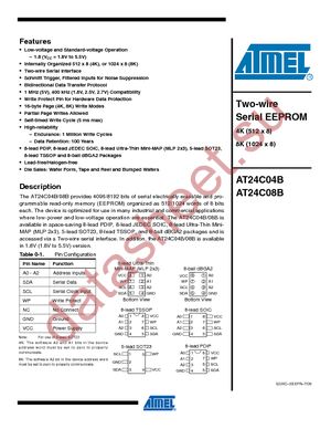 AT24C08BN-SH-B datasheet  