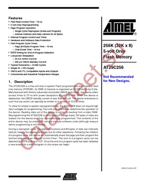 AT29C256-90PI datasheet  