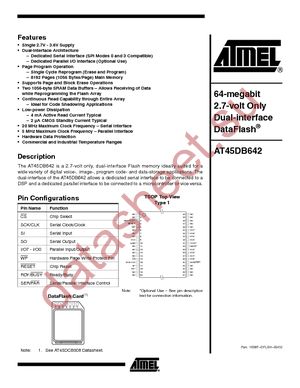 AT45DB642-TI datasheet  