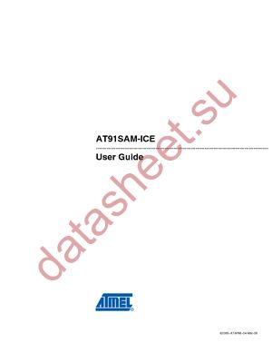 AT91SAM-ICE datasheet  