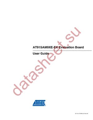 AT91SAM9XE-EK datasheet  