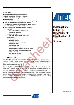 ATA556714-DDW datasheet  