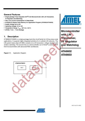 ATA6602P-PLQW datasheet  