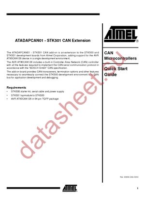 ATADAPCAN01 datasheet  