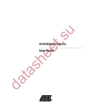 ATAVRAUTO102 datasheet  