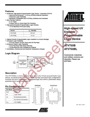 ATV750B-10LM/883 datasheet  