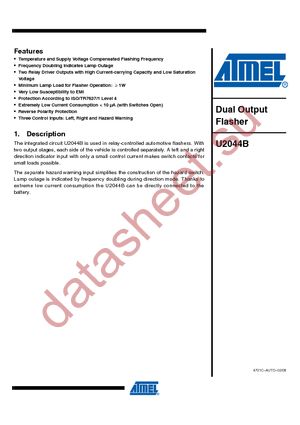 U2044B-MFPG3Y datasheet  