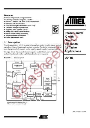 U211B-MY71 datasheet  