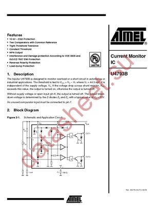 U4793B-MFPY datasheet  