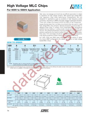 1206CC102KAT1A datasheet  