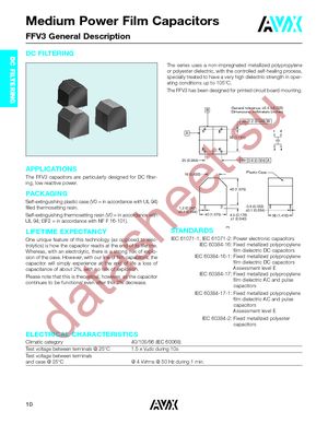 FFV34I0406K datasheet  