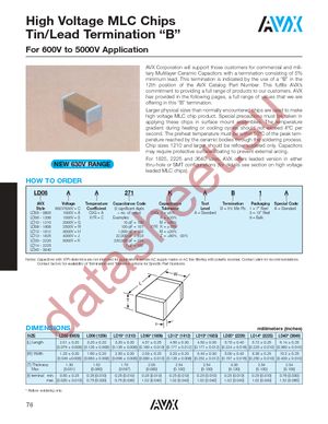 LD05YC473KAB2A datasheet  