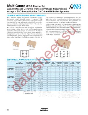 MG052L18X500RP datasheet  