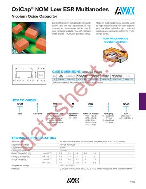 NOJA106M006RWJ datasheet  