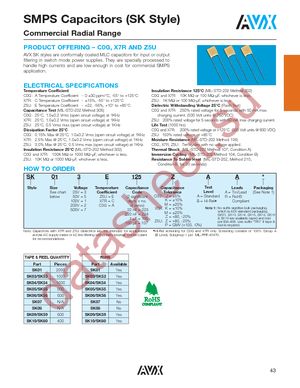 SK055C104MAA datasheet  