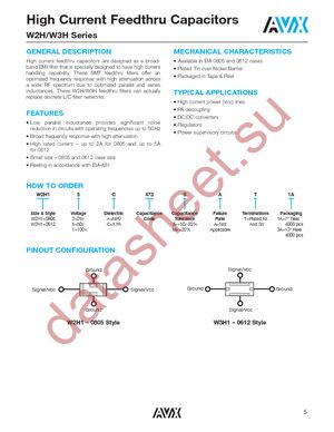 W3H15C2238AT1A datasheet  