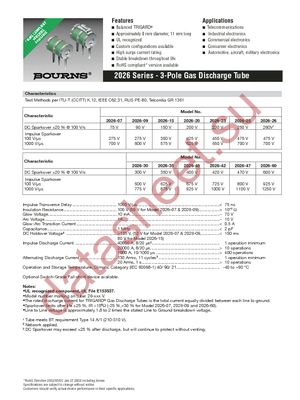 2026-60-C2LF datasheet скачать даташит