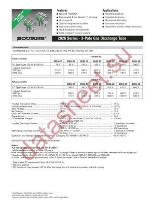 2026-60-C2LF datasheet  