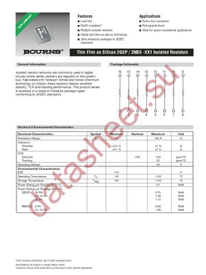 2NBS08-RF1-100 datasheet  