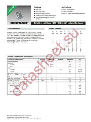 2NBS14-RG2-681 datasheet  