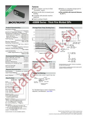 4308M-101-181 datasheet  