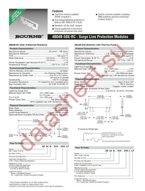 4B04B-502-100F datasheet  