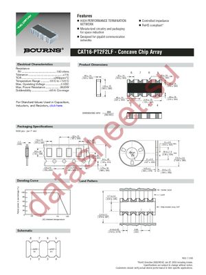 CAT16-PT2F2 datasheet  
