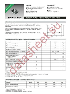 CDNBS08-PLC03-6 datasheet  