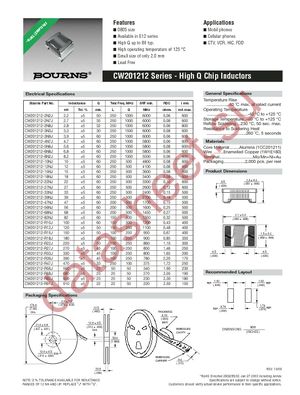 CW201212-27NJ datasheet  