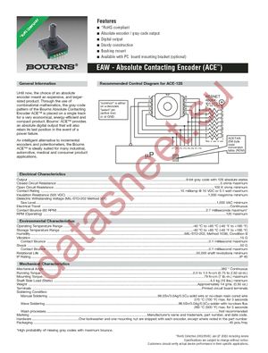 EAW0D-B24-AE0128L datasheet  