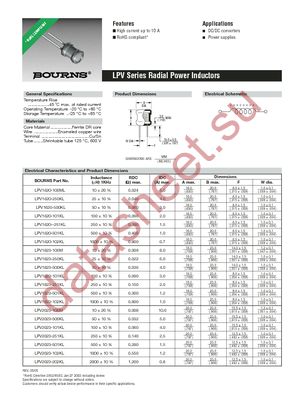LPV1620-100ML datasheet  