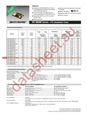 MF-MSMF010-2-6 datasheet  