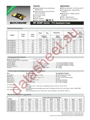 MF-NSMF020-2 datasheet  